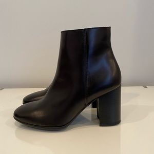 Black Ankle Booties. Size 6.5